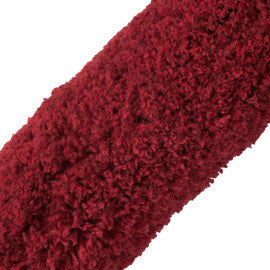 Positano Jumbo Brush Fringe Trim by Samuel & Sons in Crimson