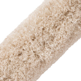 Positano Jumbo Brush Fringe Trim by Samuel & Sons in Linen