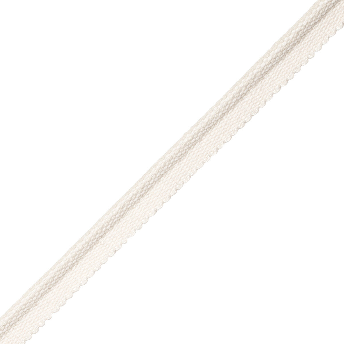 Sorrento Cotton Piping Trim by Samuel & Sons in Oyster