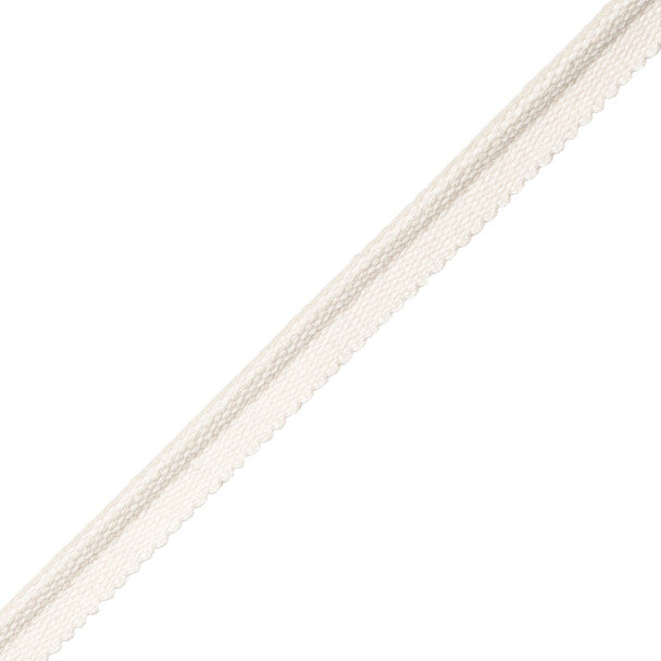 Sorrento Cotton Piping Trim by Samuel & Sons in Oyster