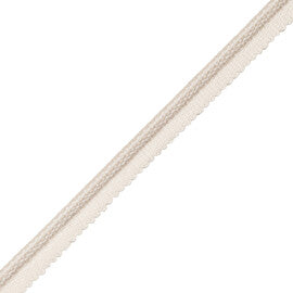 Sorrento Cotton Piping Trim by Samuel & Sons in Sand