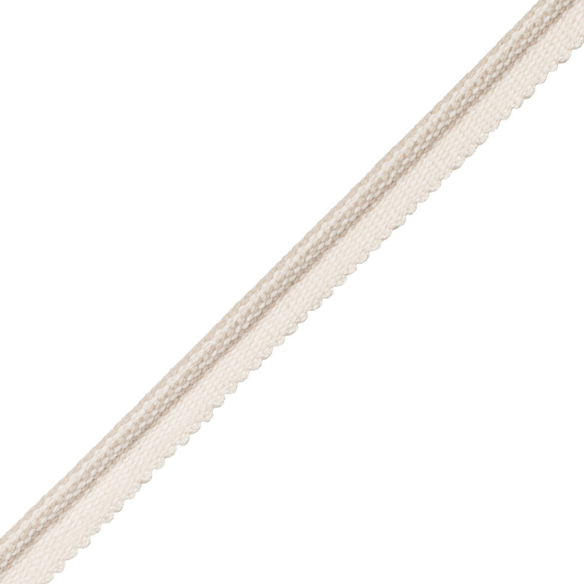 Sorrento Cotton Piping Trim by Samuel & Sons in Sand