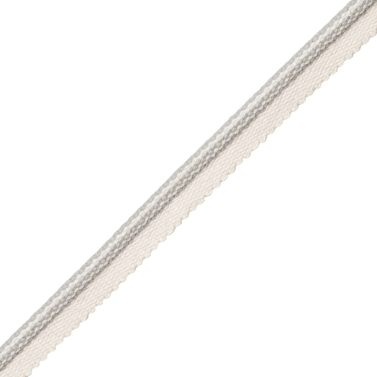 Sorrento Cotton Piping Trim by Samuel & Sons in Dove