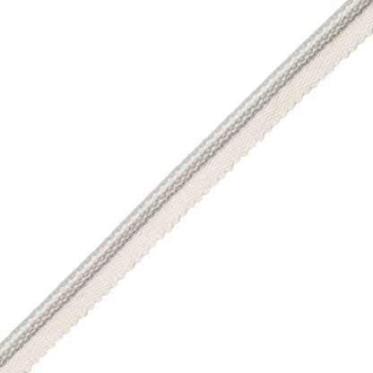 Sorrento Cotton Piping Trim by Samuel & Sons in Dove