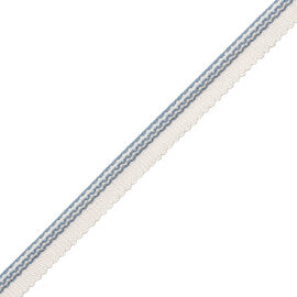 Sorrento Cotton Piping Trim by Samuel & Sons in Gentian