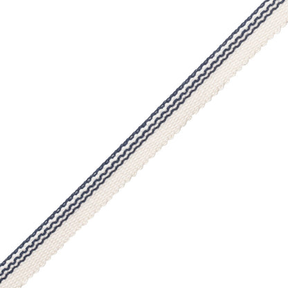 Sorrento Cotton Piping Trim by Samuel & Sons in Indigo