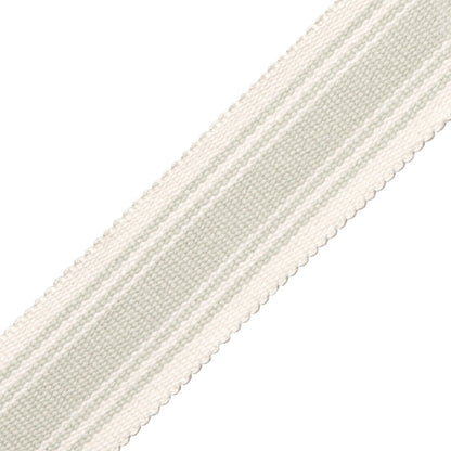 Sorrento Cotton Striped Border Trim by Samuel & Sons in Surf