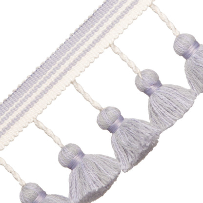 Sorrento Tassel Fringe Trim by Samuel & Sons in Lavender