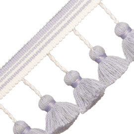 Sorrento Tassel Fringe Trim by Samuel & Sons in Lavender