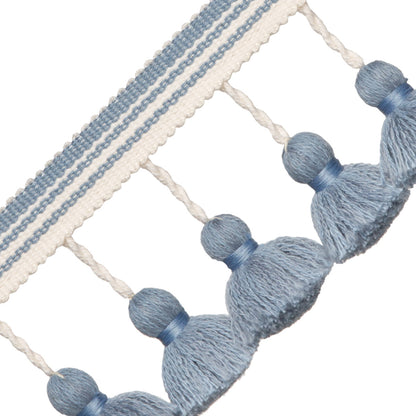 Sorrento Tassel Fringe Trim by Samuel & Sons in Gentian
