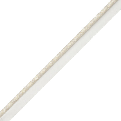 Winton Cord With Tape Trim by Samuel & Sons in Ivory