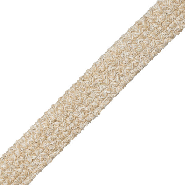 Mackay Tweed Border Trim by Samuel & Sons in Sand