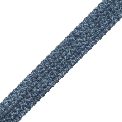 Mackay Tweed Border Trim by Samuel & Sons in Lake