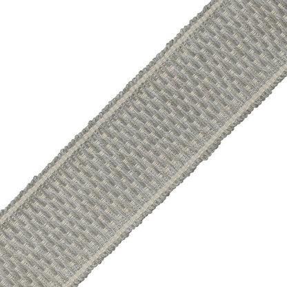 Bowen Woven Border Trim by Samuel & Sons in Shale