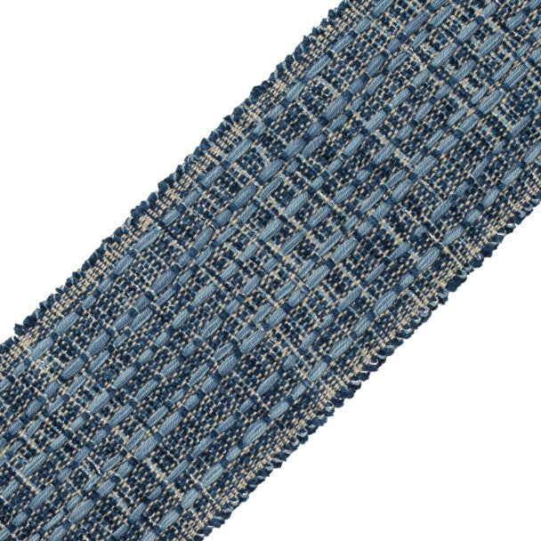 Clermont Strie Border Trim by Samuel & Sons in Lake