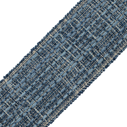 Clermont Strie Border Trim by Samuel & Sons in Lake