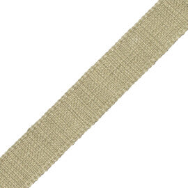 1" Positano Linen Border Trim by Samuel & Sons in Endive