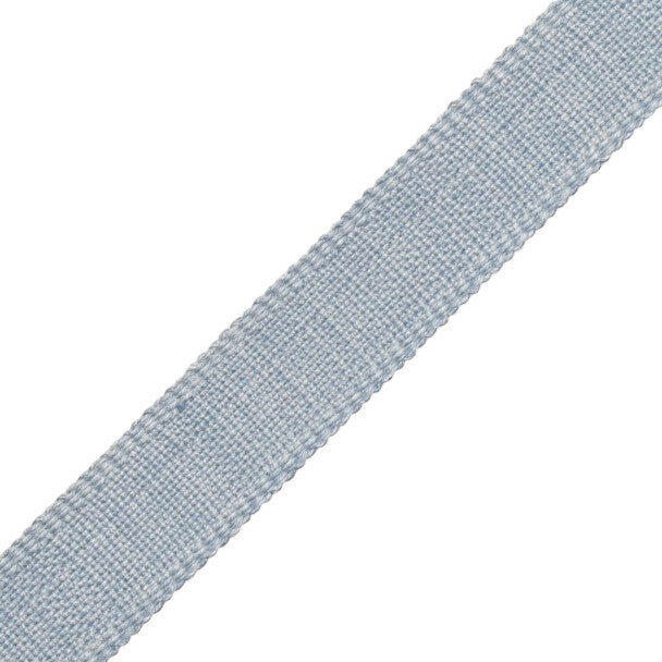 1" Positano Linen Border Trim by Samuel & Sons in Morning Glory