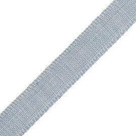 1" Positano Linen Border Trim by Samuel & Sons in Morning Glory