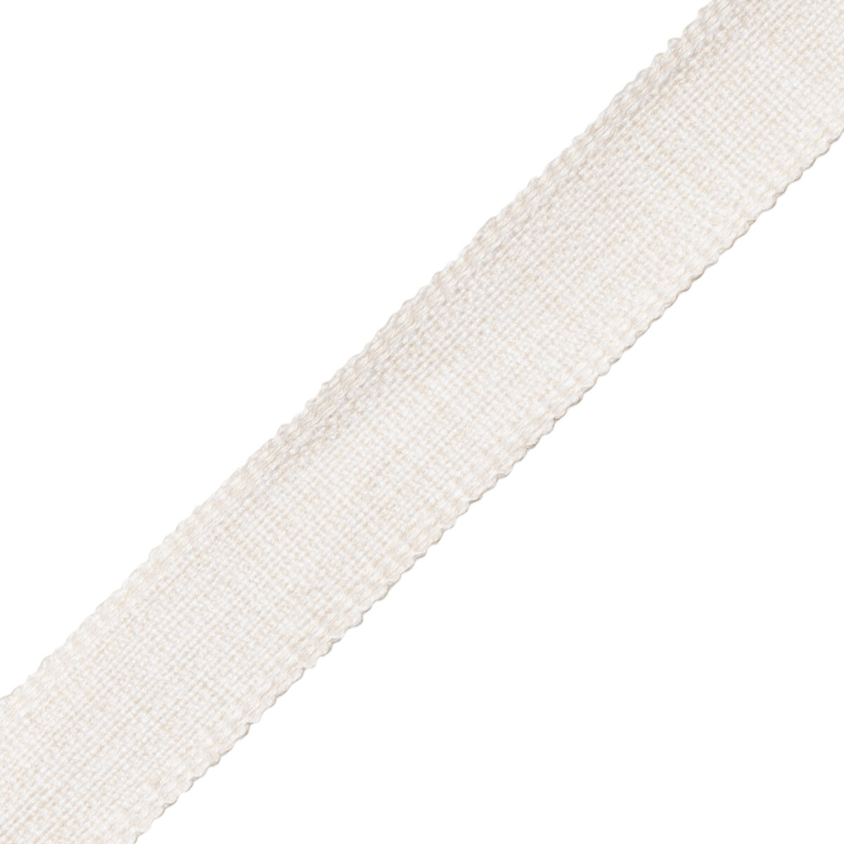 1" Positano Linen Border Trim by Samuel & Sons in Salt