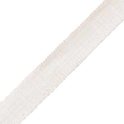 1" Positano Linen Border Trim by Samuel & Sons in Salt
