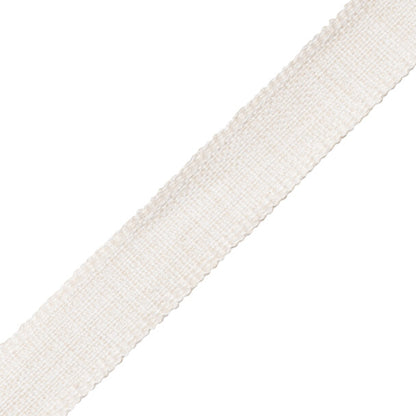 1" Positano Linen Border Trim by Samuel & Sons in Salt