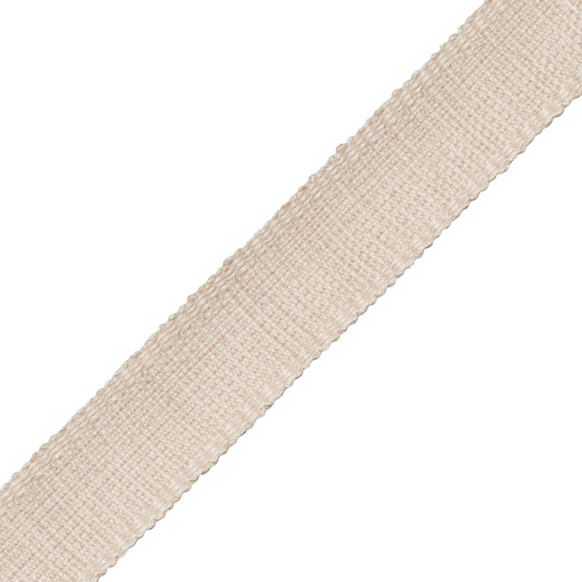 1" Positano Linen Border Trim by Samuel & Sons in Bisque