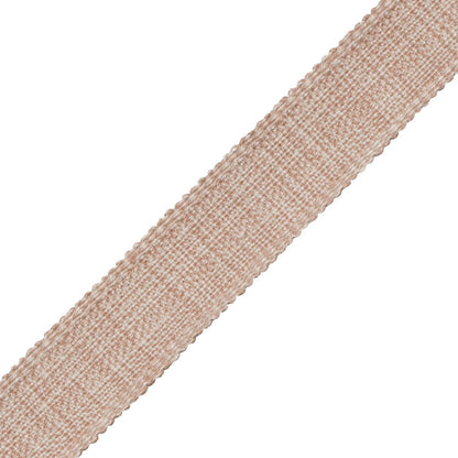 1" Positano Linen Border Trim by Samuel & Sons in Rosewater
