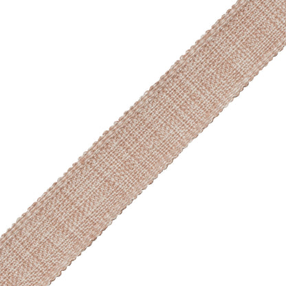 1" Positano Linen Border Trim by Samuel & Sons in Rosewater