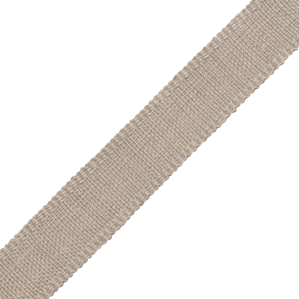 1" Positano Linen Border Trim by Samuel & Sons in Cement