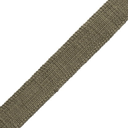 1" Positano Linen Border Trim by Samuel & Sons in Olive