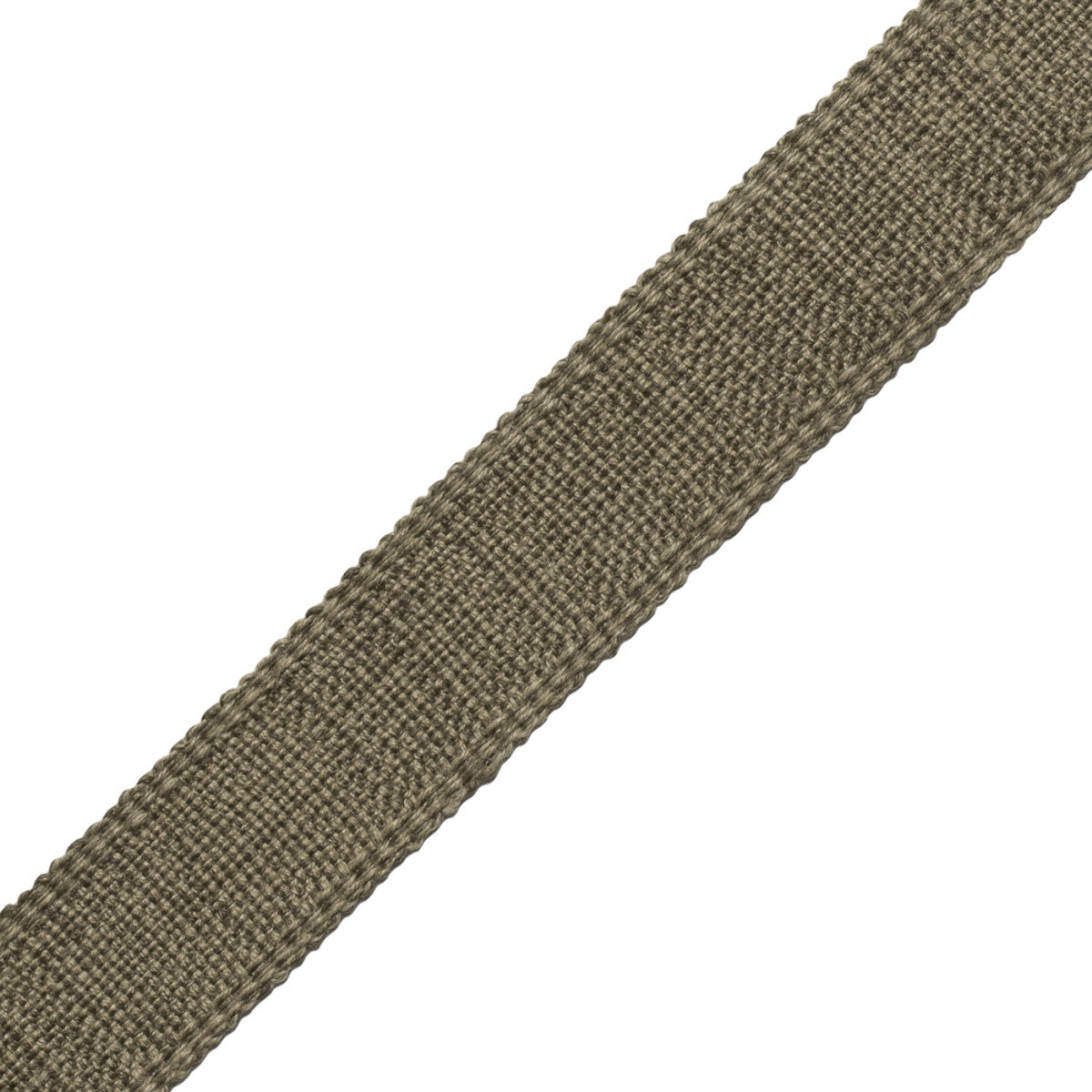 1" Positano Linen Border Trim by Samuel & Sons in Olive