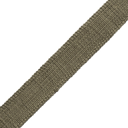 1" Positano Linen Border Trim by Samuel & Sons in Olive