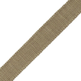 1" Positano Linen Border Trim by Samuel & Sons in Terra Verte