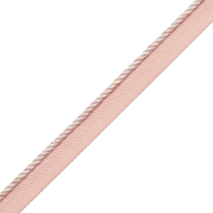 1/8" Veronique Cord With Tape Trim by Samuel & Sons in Petal