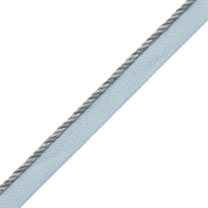 1/8" Veronique Cord With Tape Trim by Samuel & Sons in Porcelain