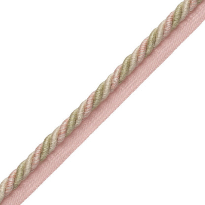 5/16" Veronique Cord With Tape Trim by Samuel & Sons in Blossom