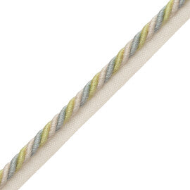 5/16" Veronique Cord With Tape Trim by Samuel & Sons in Meadow