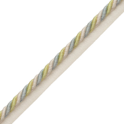 5/16" Veronique Cord With Tape Trim by Samuel & Sons in Meadow
