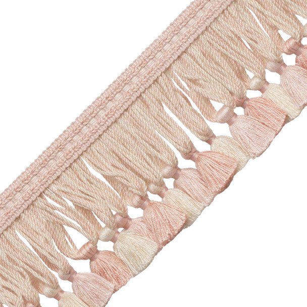 Veronique Tassel Fringe Trim by Samuel & Sons in Petal