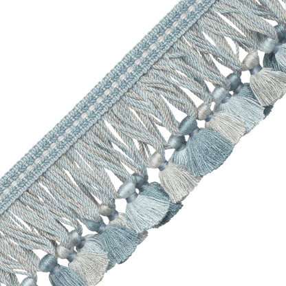 Veronique Tassel Fringe Trim by Samuel & Sons in Porcelain