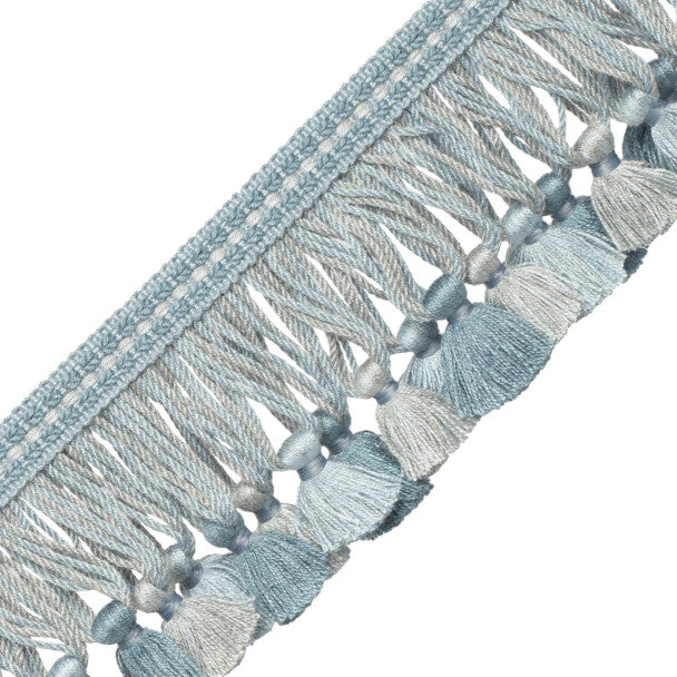 Veronique Tassel Fringe Trim by Samuel & Sons in Porcelain