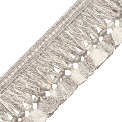 Veronique Tassel Fringe Trim by Samuel & Sons in Limestone