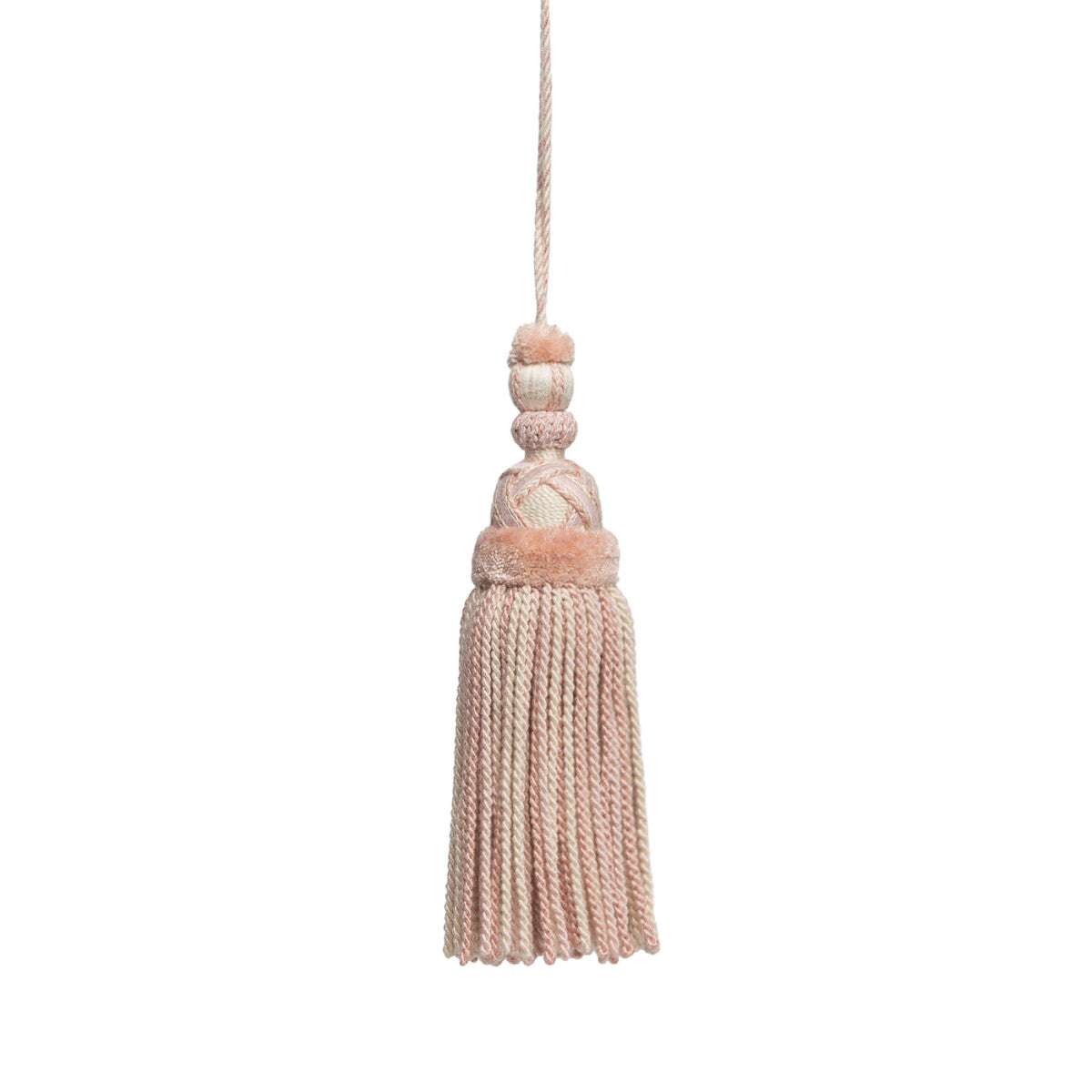 Veronique Key Tassel by Samuel & Sons in Petal