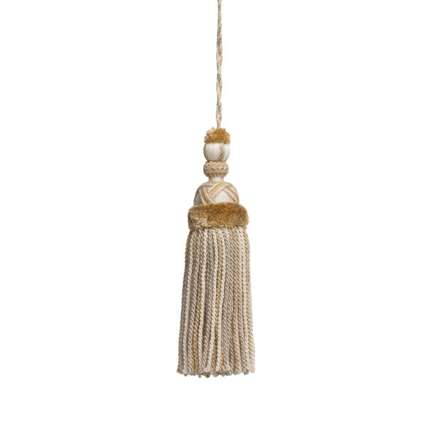 Veronique Key Tassel by Samuel & Sons in Cornsilk