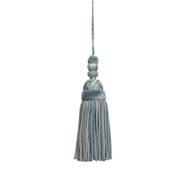 Veronique Key Tassel by Samuel & Sons in Porcelain