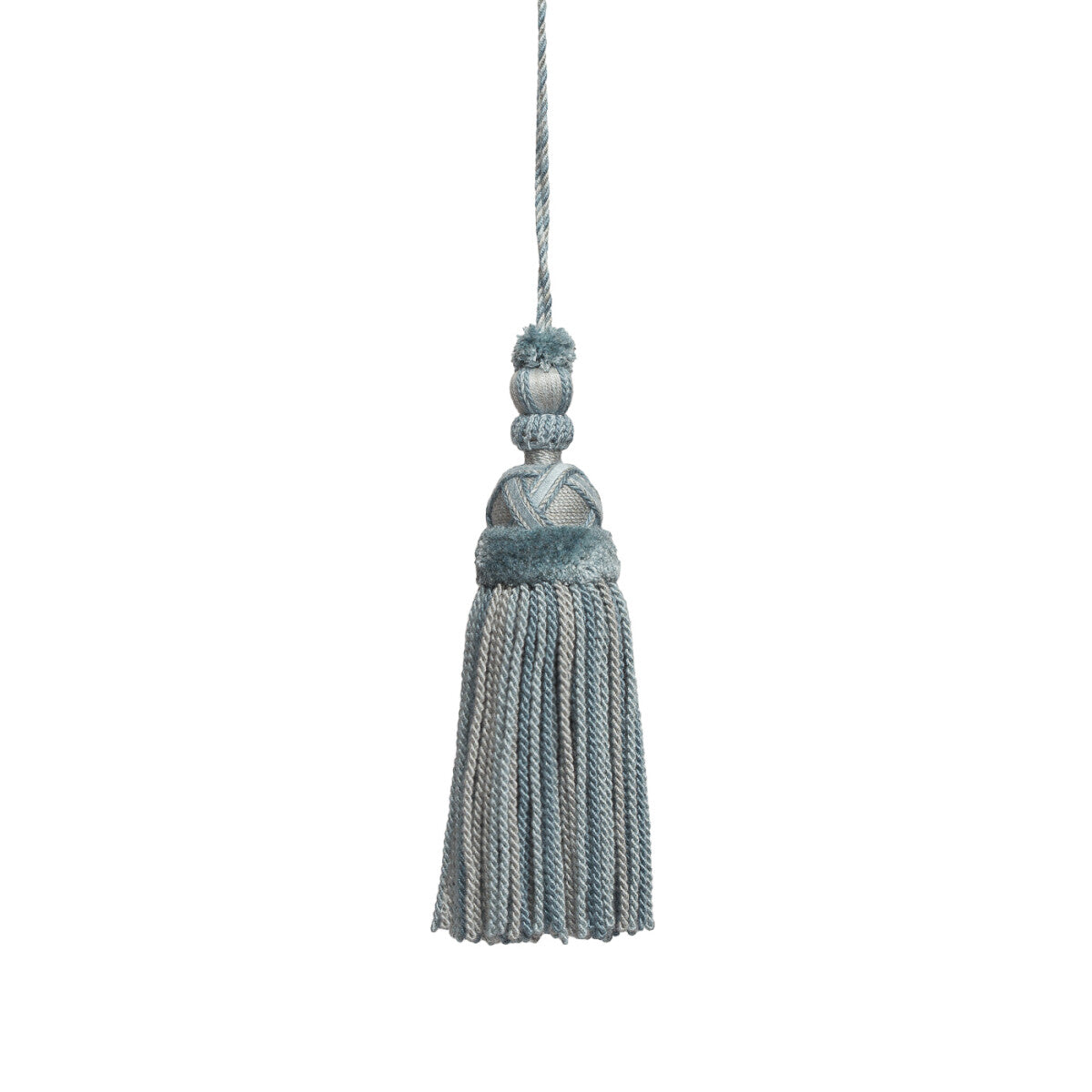 Veronique Key Tassel by Samuel & Sons in Porcelain