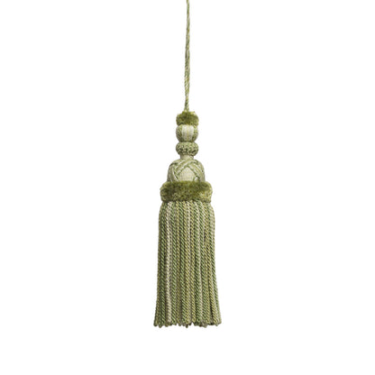 Veronique Key Tassel by Samuel & Sons in Leaf