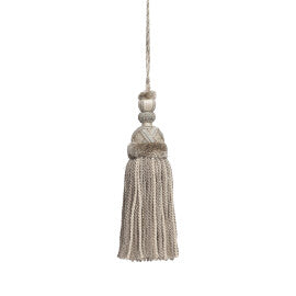 Veronique Key Tassel by Samuel & Sons in Limestone