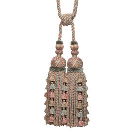 Veronique Double Tassel Tieback by Samuel & Sons in Antique